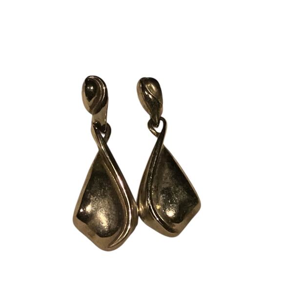 GOLDISH / SILVER 90S EARRINGS - Picture 2 of 3